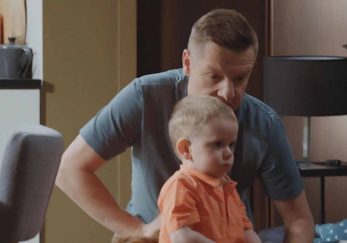 M jak miłość. Antoś (Mikołaj Jankowski), Paweł (Rafał Mroczek)
