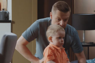 M jak miłość. Antoś (Mikołaj Jankowski), Paweł (Rafał Mroczek)