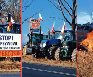 Utrudnienia na drogach pod Wrocławiem. Trwa protest rolników [LISTA]