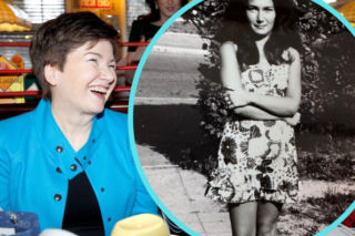 Hanna Gronkiewicz-Waltz zachwyca na zdjęciu sprzed lat! Wygląda niczym gwiazda kina lat 70. 