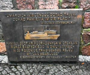 Hołd ofiarom katastrofy promu Jan Heweliusz