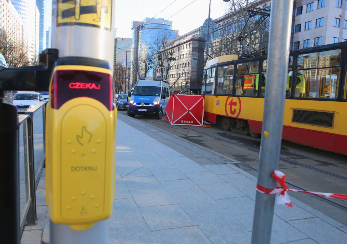 Śmiertelny wypadek w Warszawie