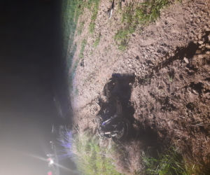 Wypadek motocyklisty w Miechowicach Wielkich