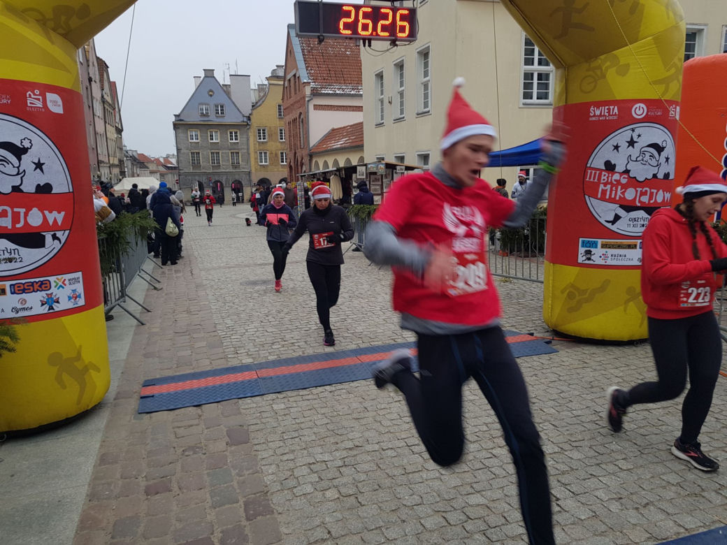 III Bieg Mikołajów w Olsztynie
