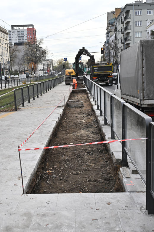 Przebudowa przystanku Grochowska