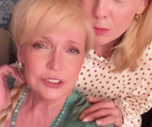 Barwy szczęścia nowy sezon na planie. Małgorzata (Adrianna Biedrzyńska), Malwina (Joanna Gleń)