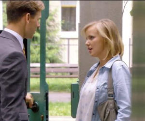 O mnie się nie martw odc. 3. Marcin Kaszuba (Stefan Pawłowski), Iga Małecka (Joanna Kulig)