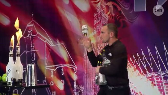 Krzysztof Drabik, barman