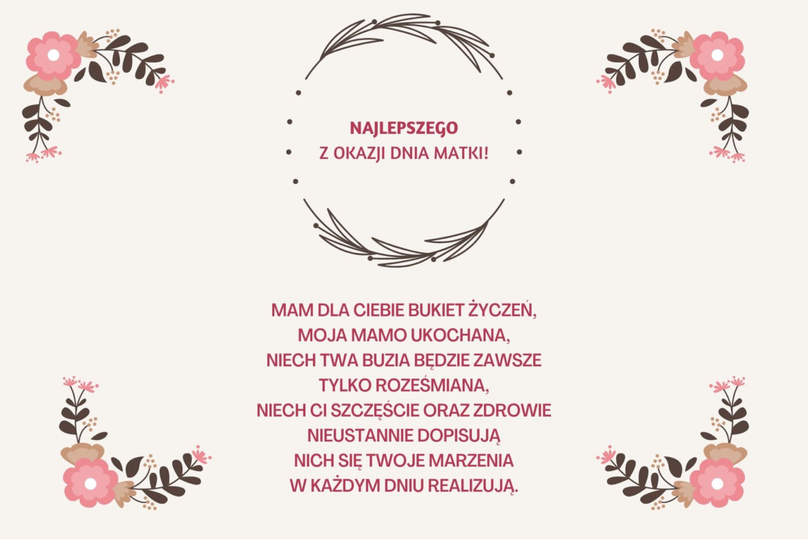 Wszystkiego najlepszego z okazji Dnia Matki 2022!