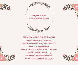 Wszystkiego najlepszego z okazji Dnia Matki 2022!