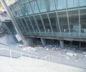 Zniszczona Donbas Arena