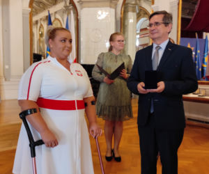 Spotkanie z tarnowskimi paraolimpijczykami w Sali Lustrzanej
