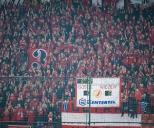 Widzew Łódź - Lech Poznań: Zdjęcia kibiców i zawodników z meczu 24. kolejki PKO BP Ekstraklasy