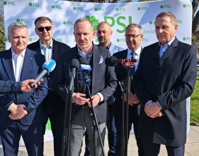 konferencja PSL Lubelskie