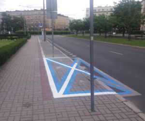 Nowy sposób oznaczania miejsc parkingowych dla niepełnosprawnych.
