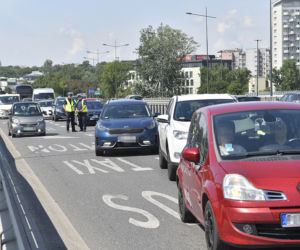 Zderzenie na Trasie Łazienkowskiej