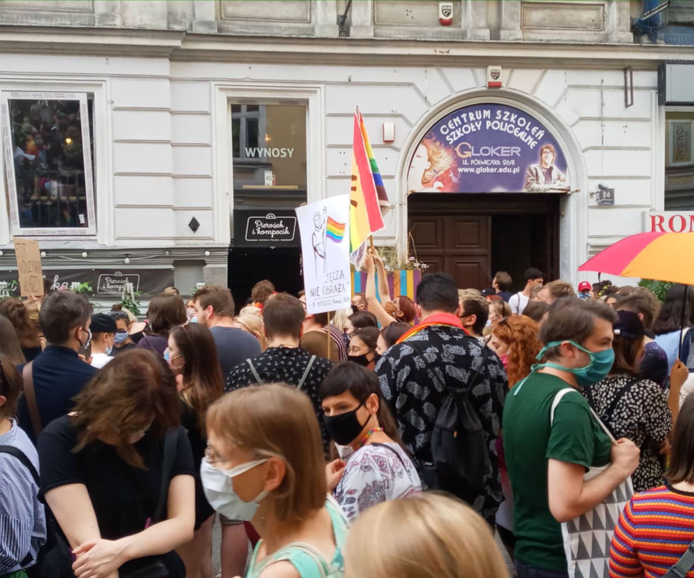 Poznań bronił TĘCZY i wyraził solidarność z Margot