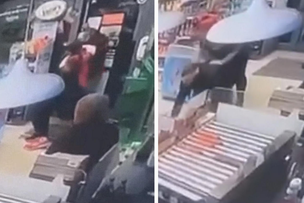 Chciał okraść sklep. 20-letnia Ola powaliła go na ziemię! Wszystko się nagrało [WIDEO]