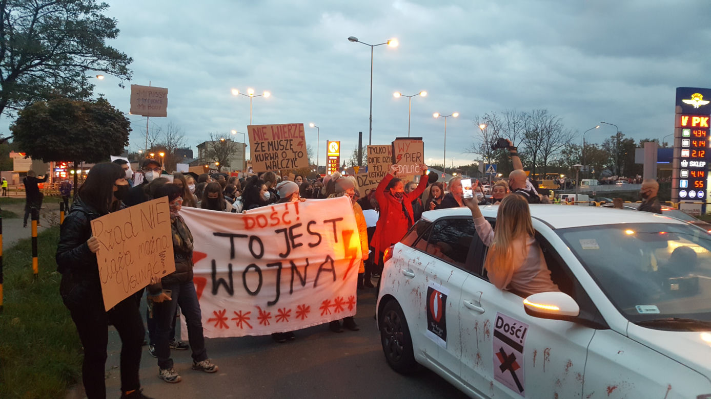 Kolejny dzień protestów. Ponad tysiąc osób przeszło ulicami Gliwic