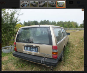 Volvo 740 kombi Janusza Rewińskiego na sprzedaż