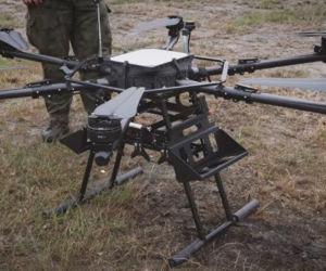 Polsko-ukraiński pokaz dronów w Zielonce