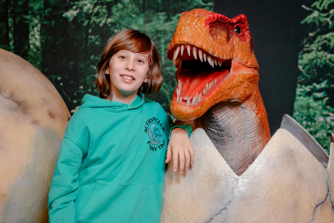 Wystawa "Jurassic Adventure" w Warszawie
