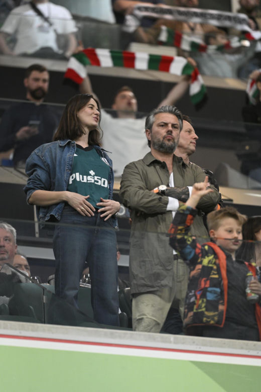 Malinowska, Janiak i Zakościelny kibicują Legii