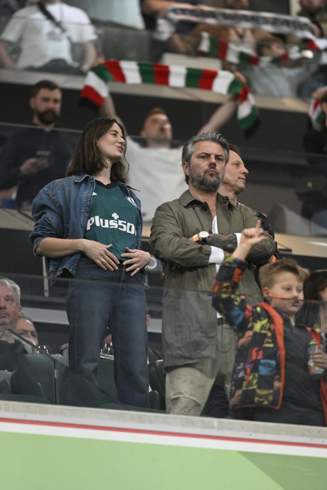Malinowska, Janiak i Zakościelny kibicują Legii