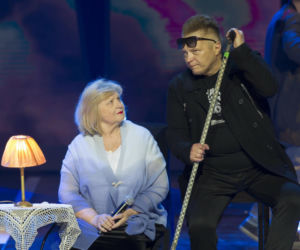 Stanisława Celińska z rodziną