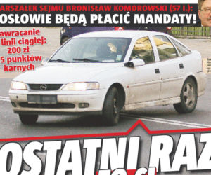 Ostatni raz to ci się upiekło!