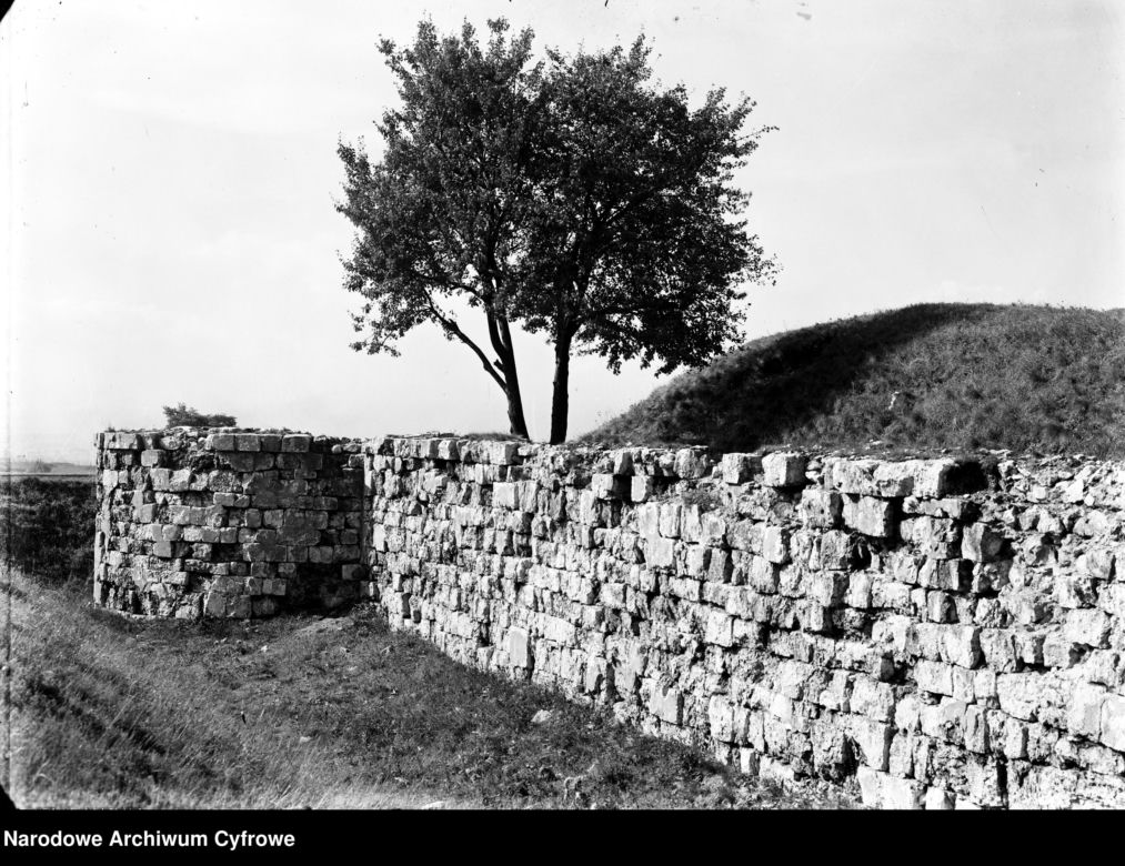 Badania archeologiczne na kopcu Kraka w 1933 r.