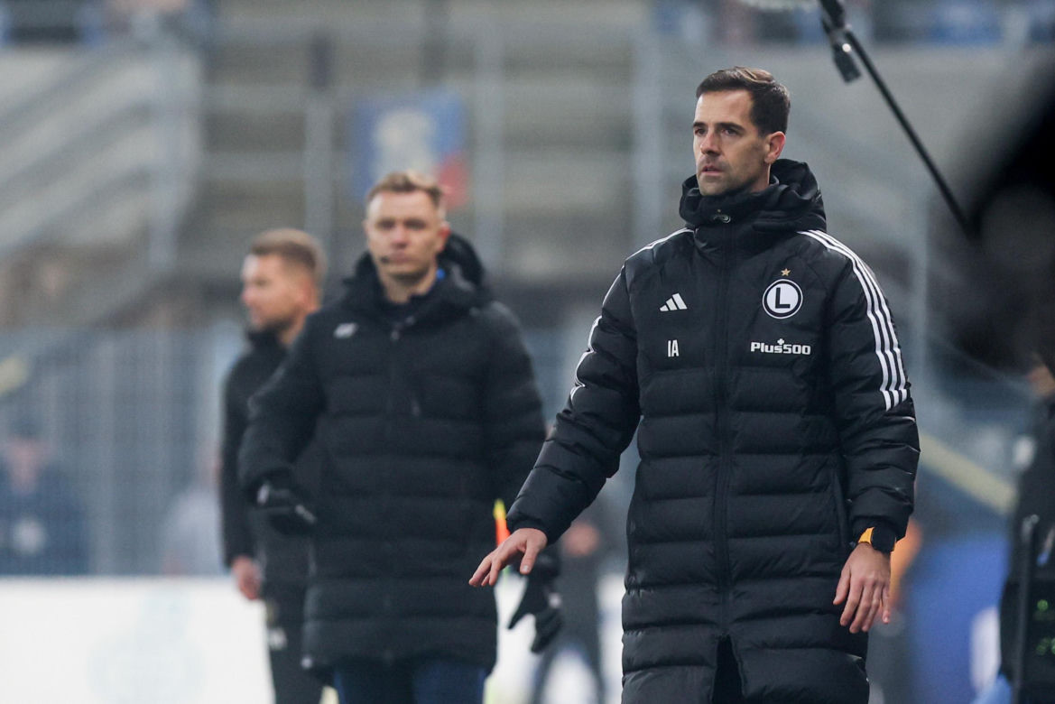 Piast Gliwice - Legia Warszawa, zdjęcia kibiców i zawodników z meczu 18. kolejki PKO BP Ekstraklasy