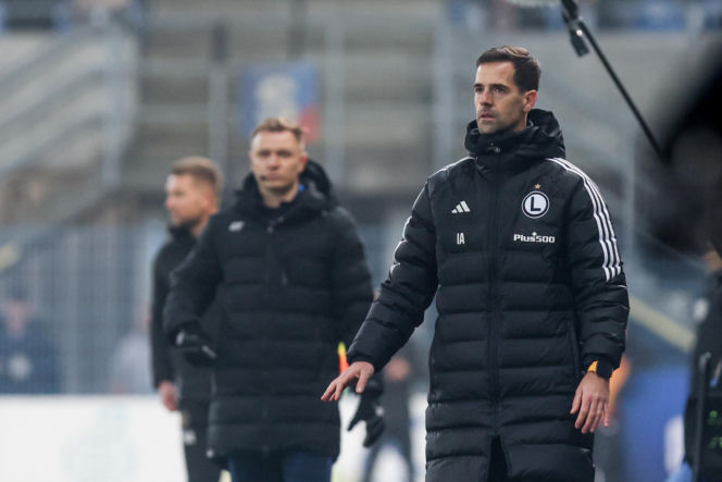 Piast Gliwice - Legia Warszawa, zdjęcia kibiców i zawodników z meczu 18. kolejki PKO BP Ekstraklasy