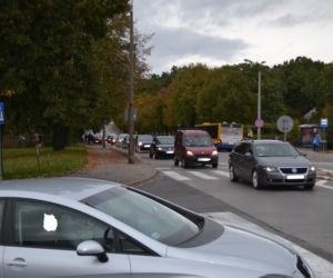 Korki po zamknięciu przejazdu Starachowice-Zachodnie
