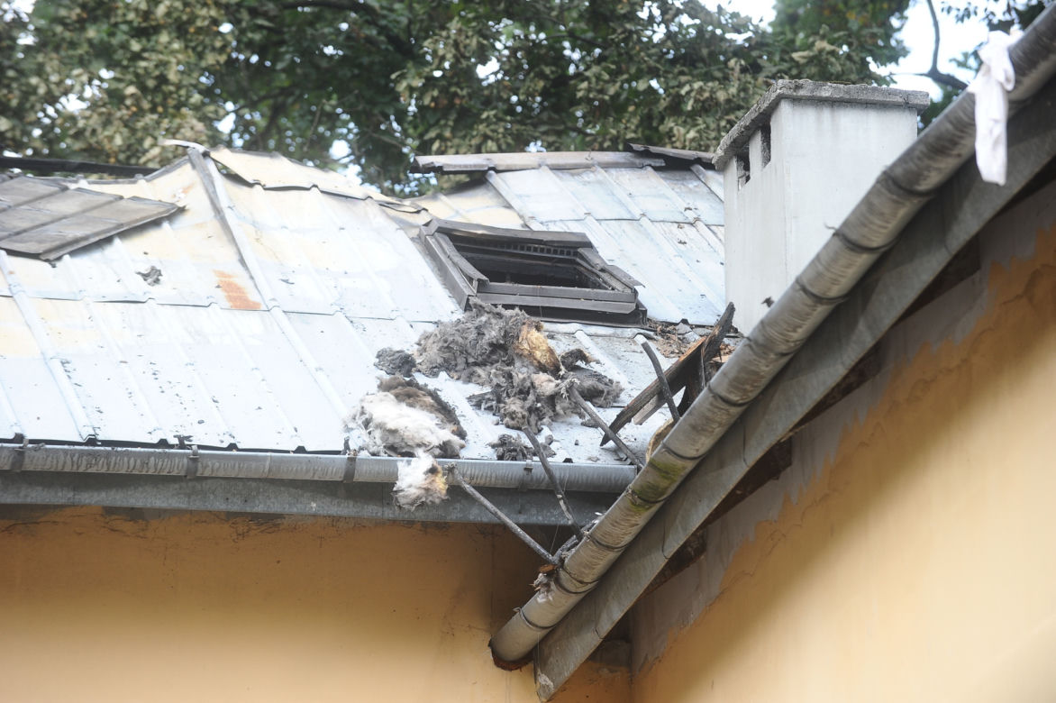 Spłoną hostel w Piasecznie. Strażacy znaleźli zwęglone ciało