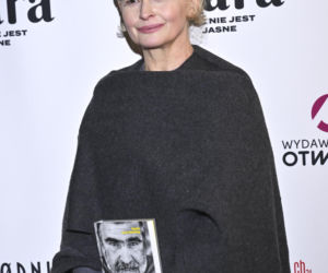 Markowska przytulała męża, Ostałowska zaskoczyła sylwetką, Ścibakówna błyszczała na premierze biografii Rewińskiego