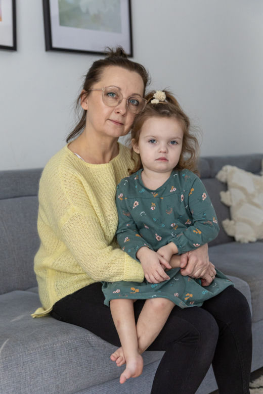 Maja marzy o jeżdżeniu rowerkiem
