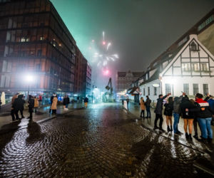 Sylwester 2020. Gdańsk opustoszał! ZIelony Most [ZDJĘCIA]