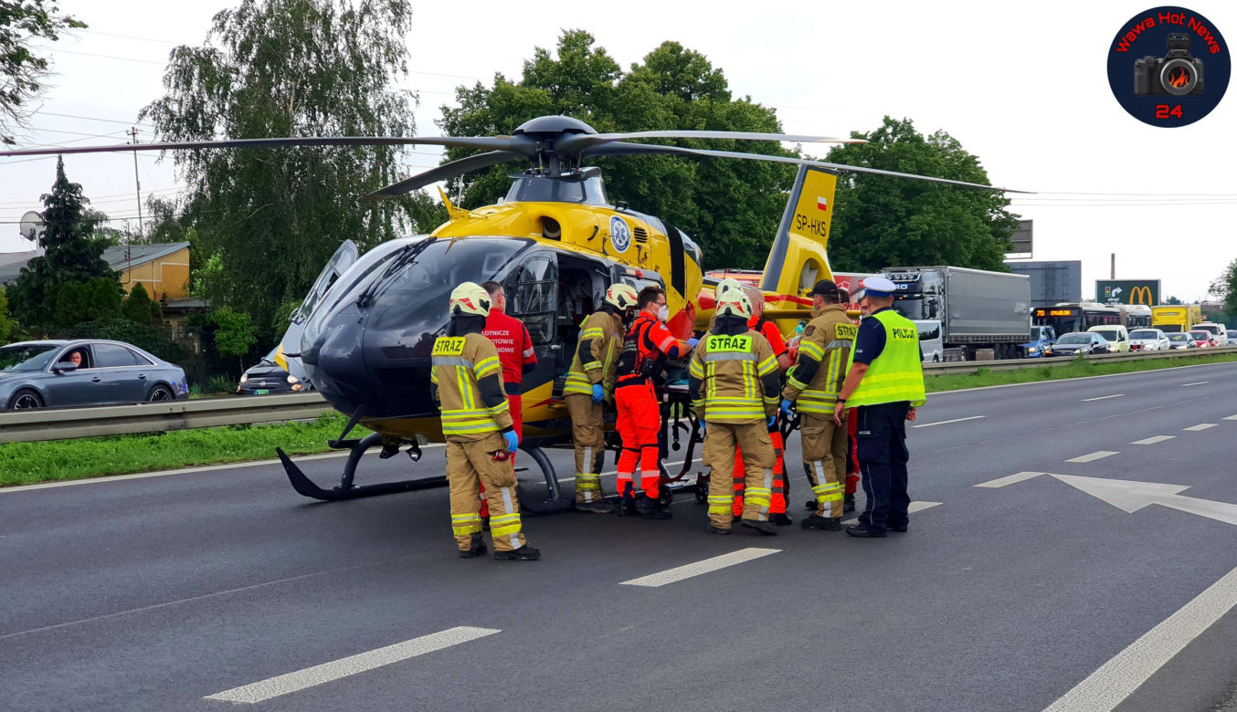 Wypadek w Jawczycach