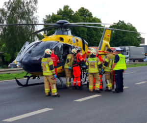 Wypadek w Jawczycach