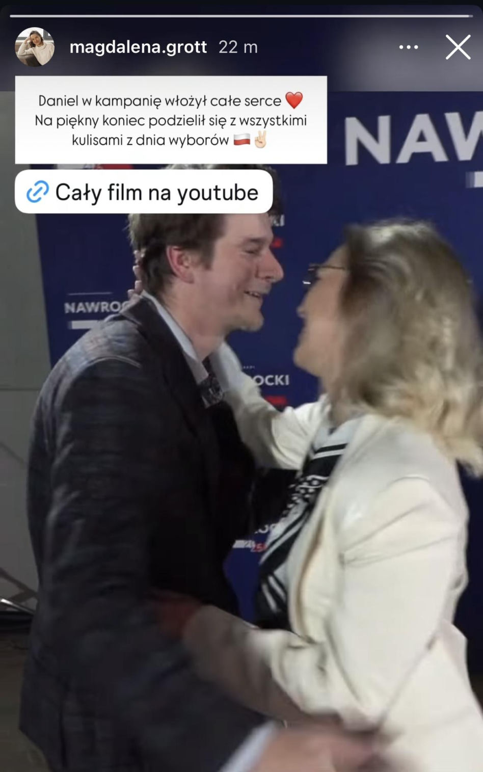 Daniel Nawrocki i jego dziewczyna, Magdalena Grott 