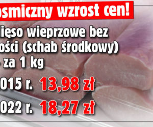 Kosmiczny wzrost cen