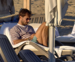 Mateusz Banasiuk na plaży w Sopocie. Tak wyglądał, gdy zrzucił koszulkę!