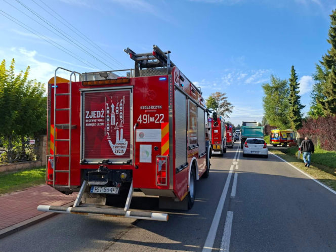 Wypadek w Warszówku