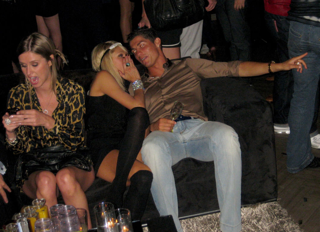 Paris Hilton i Cristiano Ronaldo