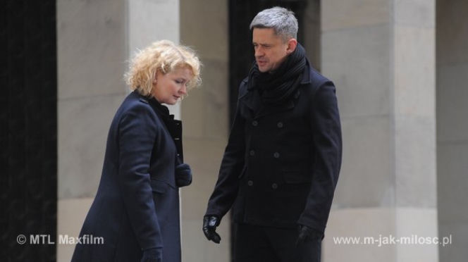 M jak miłość odc. 1051. Wiktor Żak (Piotr Grabowski), Marta (Dominika Ostałowska)