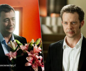 	Barwy szczęścia odc. 1028. Mikołaj Dąbrowski (Grzegorz Małecki), Artur Chowański (Jacek Rozenek)