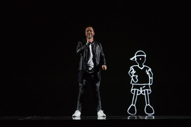 Paweł Jasionowski jako Mans Zelmerlow w Twoja Twarz Brzmi Znajomo