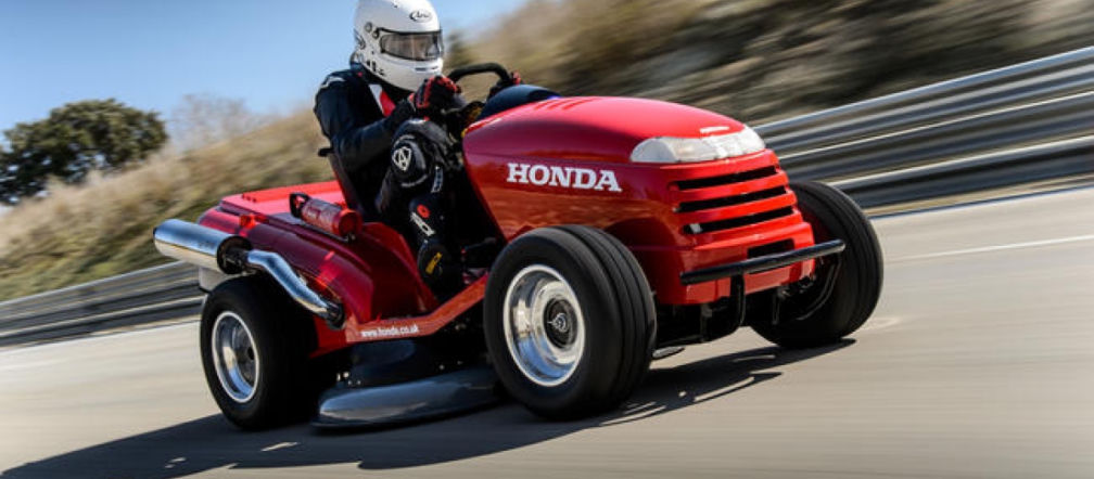 Najszybsza kosiarka świata - Honda Mean Mower