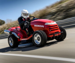 Najszybsza kosiarka świata - Honda Mean Mower